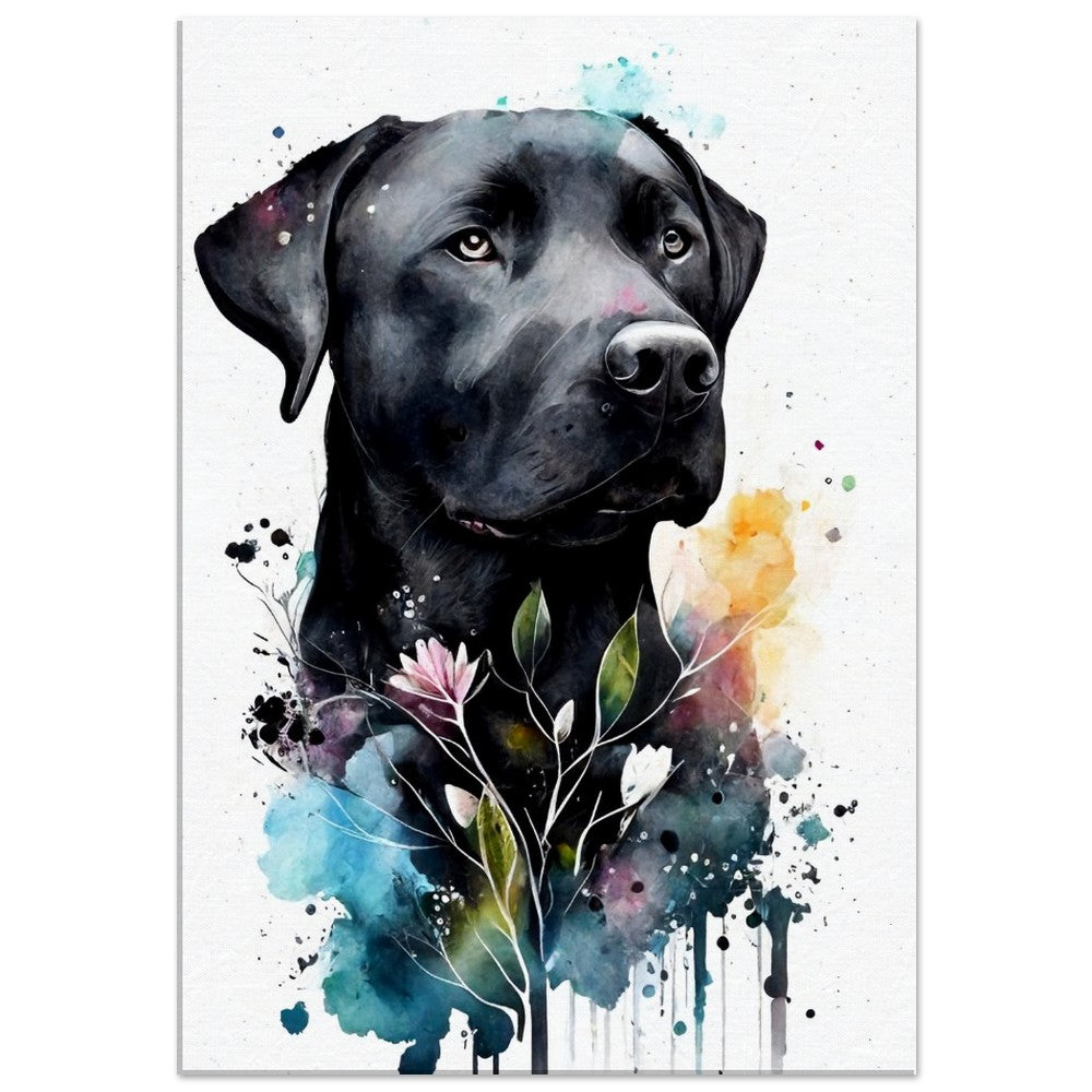 Pitlab Watercolor Canvas Art – canvas wall art by Endozi Designs, view 8