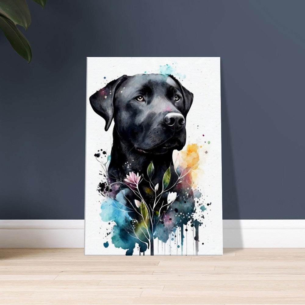 Pitlab Watercolor Canvas Art – canvas wall art by Endozi Designs, view 3