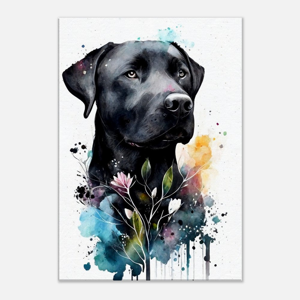 Pitlab Watercolor Canvas Art – canvas wall art by Endozi Designs, view 6