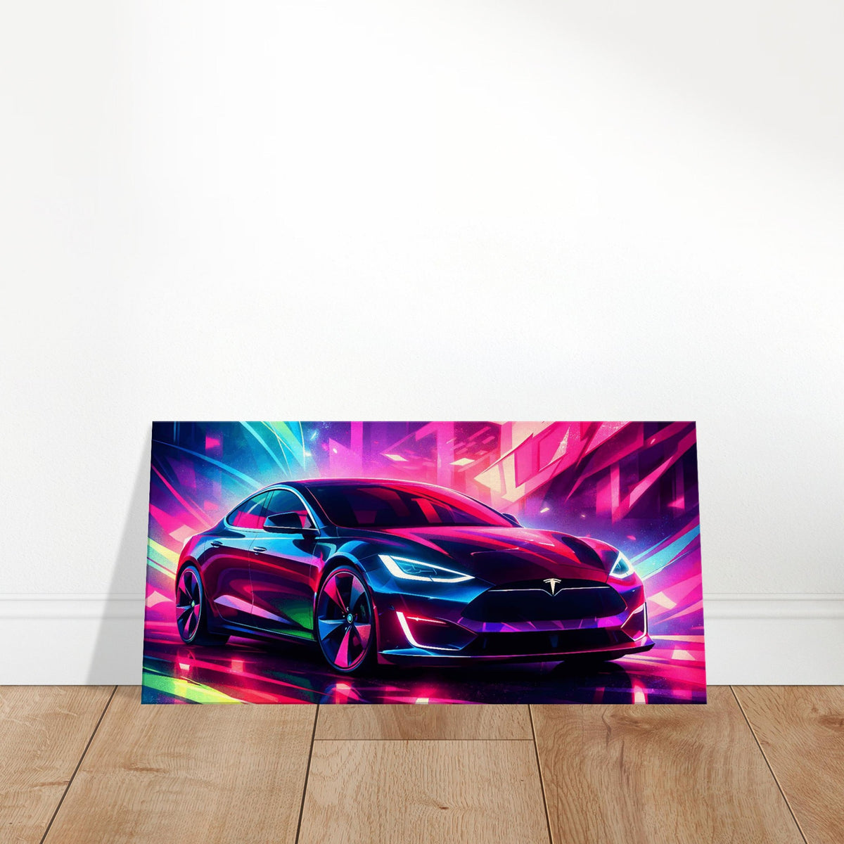 2016 Tesla Model S Canvas Art – canvas wall art by Endozi Designs, view 16