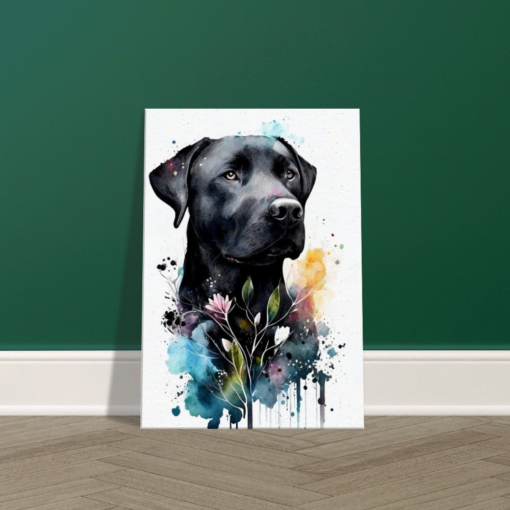 Pitlab Watercolor Canvas Art – canvas wall art by Endozi Designs, view 2