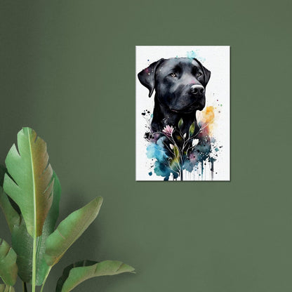 Pitlab Watercolor Canvas Art – canvas wall art by Endozi Designs, view 4